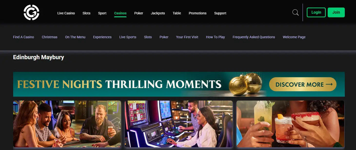 The Edinburgh Maybury casino venue